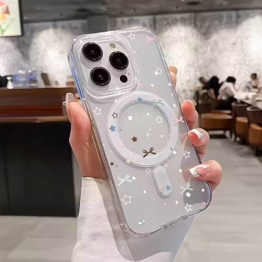 Mini Pc Case - スターボウプリントクリア電話ケース iPhone 18 17 Air 16