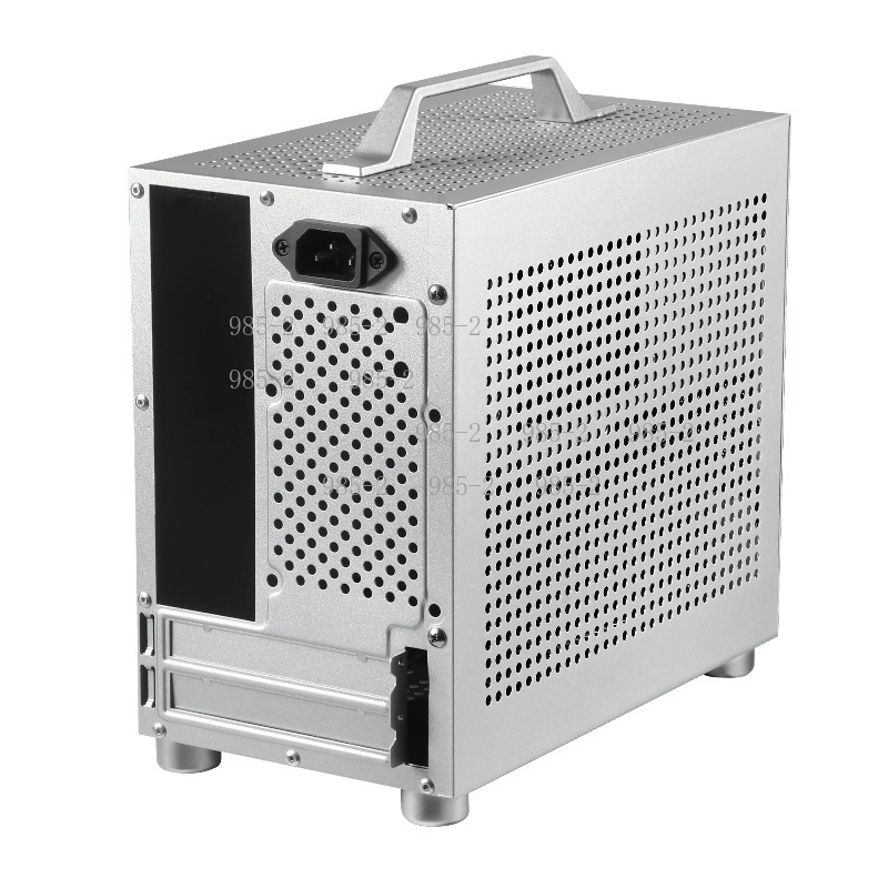 Pc Chassis - ミニITXタワーケース（キャリーハンドル付き）、ディスクリートグラフィックカード対応、SFX電源、小型ゲーミングPCシャーシ