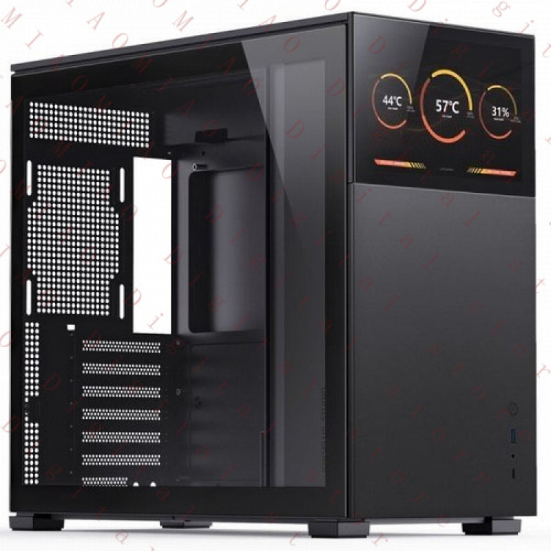 Atx Case - Jonsbo D41 スクリーン ATX ケース、強化ガラス -