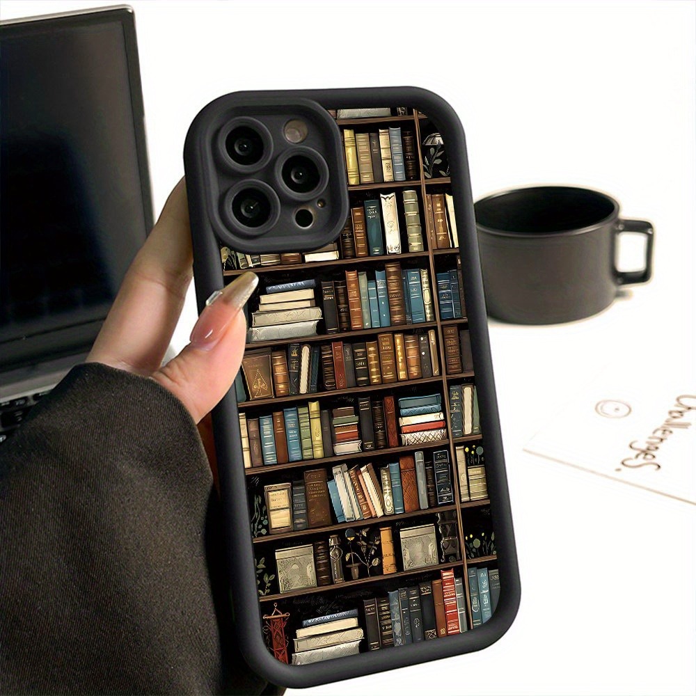 ブックシェルフ型クリエイティブパターンのiPhoneケース  - Computer Case のレビューと価格