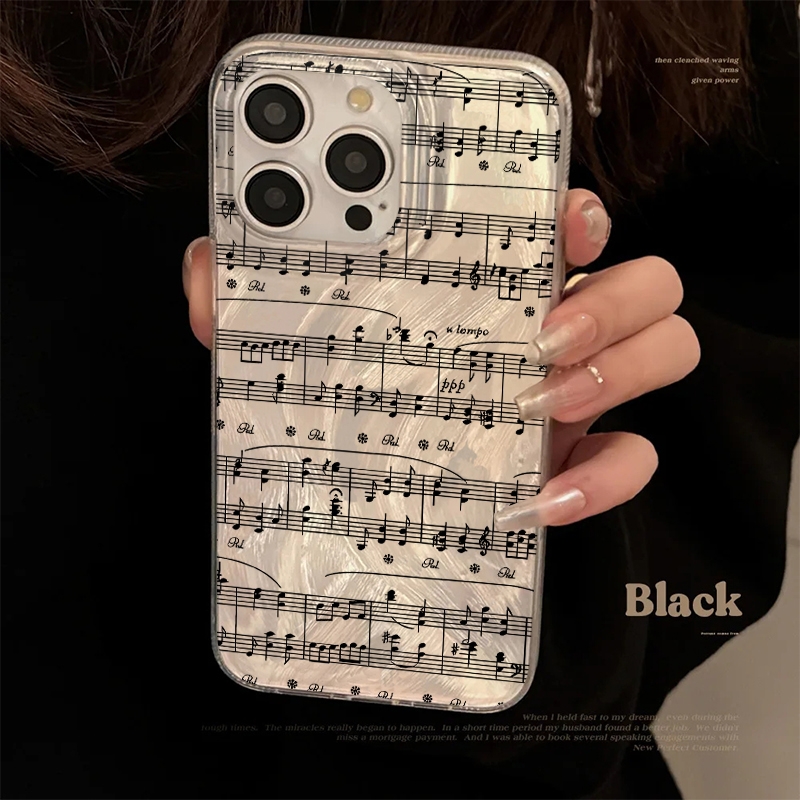 楽しい文字と音符柄のスマホケース Samsung Galax - Computer Case のレビューと価格